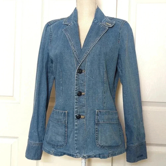 Tommy Hilfiger Jeans Denim Blazer - Picture 1 of 8